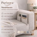 NestHaven Armrest Organizer Cover
